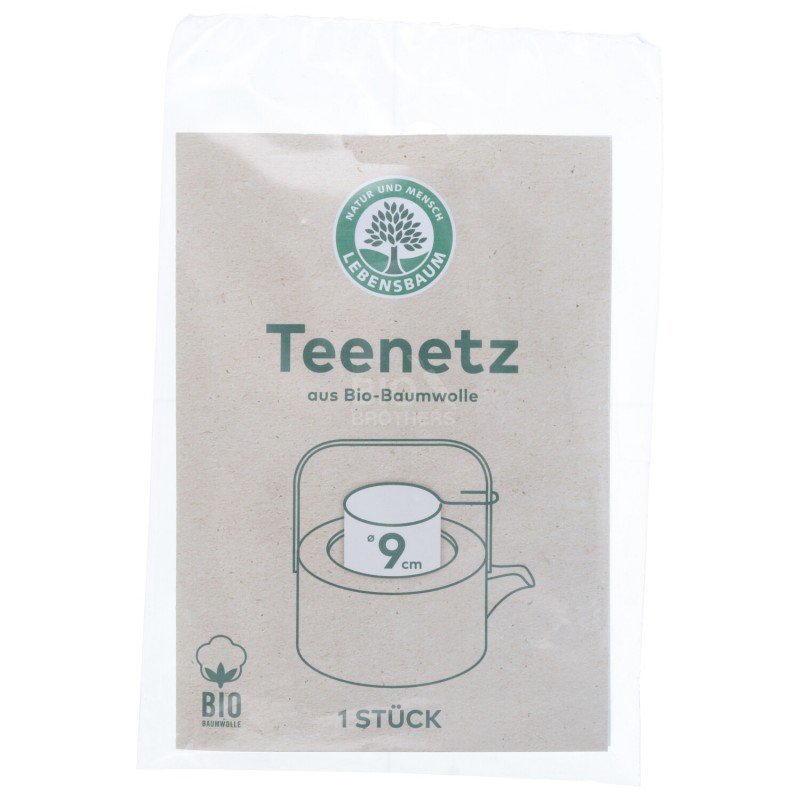 FILTRO IN COTONE PER TISANA RIUTILIZZABILE 1PZ