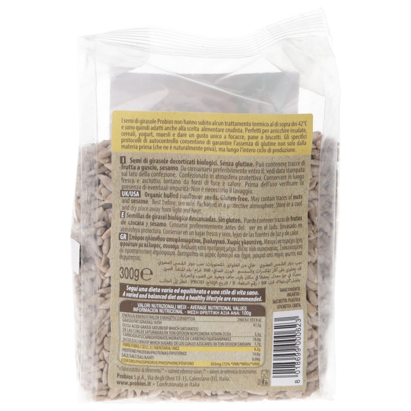 Semi di girasole bio