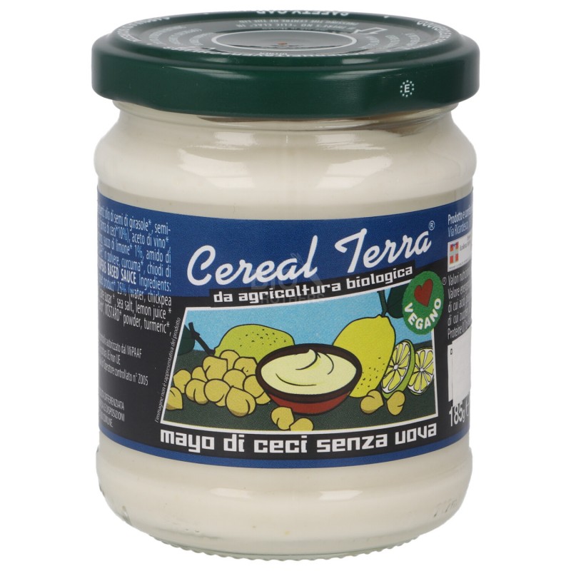 MAYO DI CECI SENZA UOVA BIOLOGICA 185GR CEREALTERRA