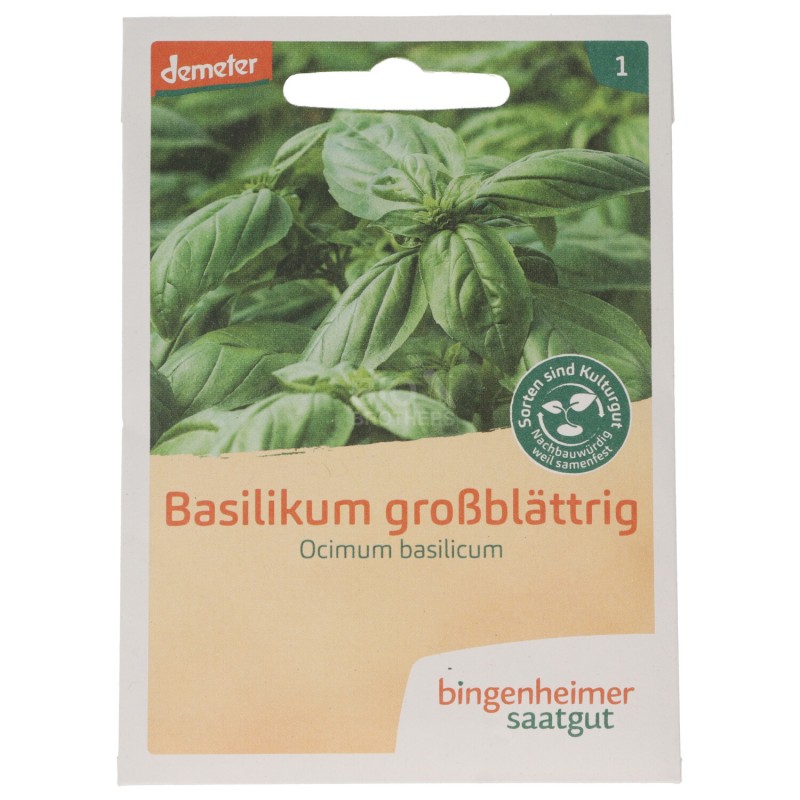 BASILICO GIGANTE SEMENTI DEMETER 1.2G