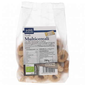 TARALLI MULTICEREALI BIO 200GR SLS TARALLI MULTICEREALI BIO 200GR SLS