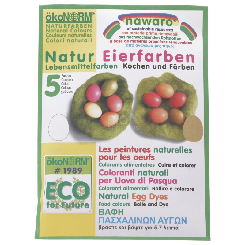 Coloranti Naturali per Uova di Pasqua in 5 Colori
