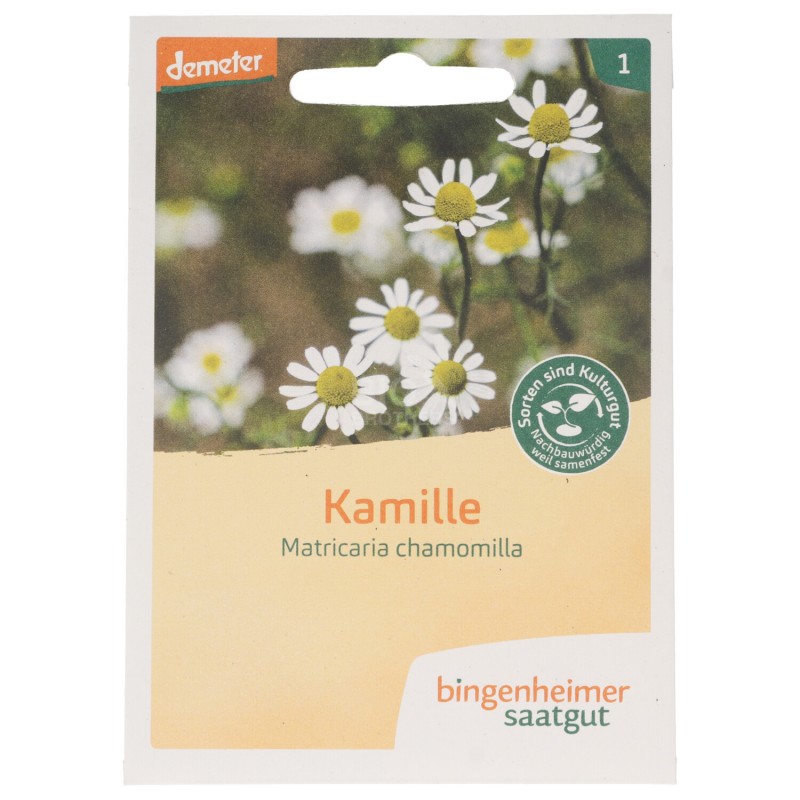 SEMI DI CAMOMILLA DEMETER PER L'ORTO