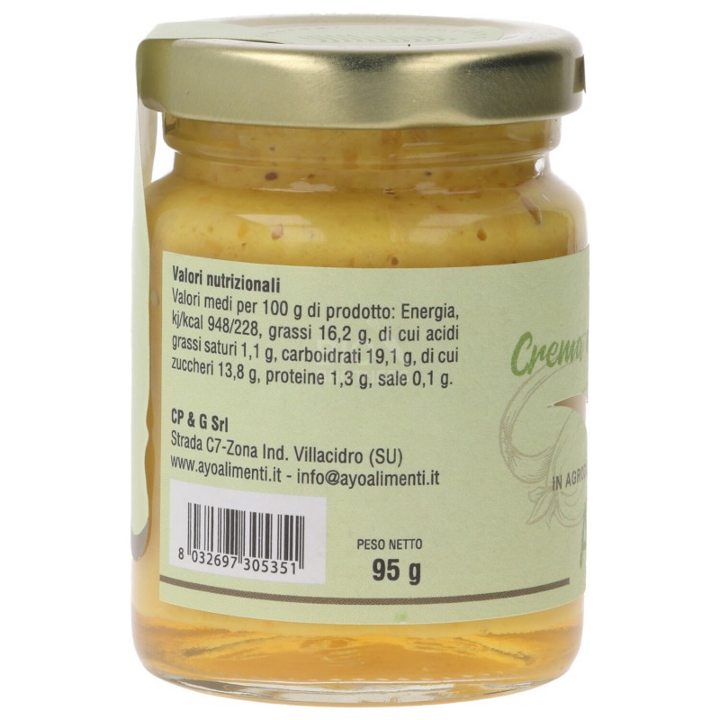 CREMA PEPERONE GIALLO AGRODOLCE 95G AYO