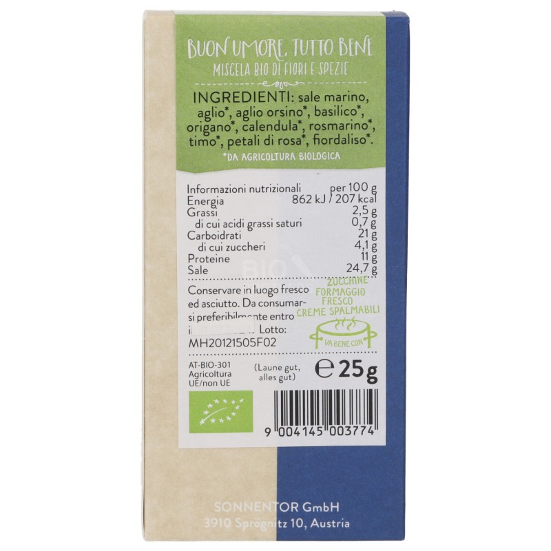 MIX PETALI SPEZIE SALATI 25G SNN