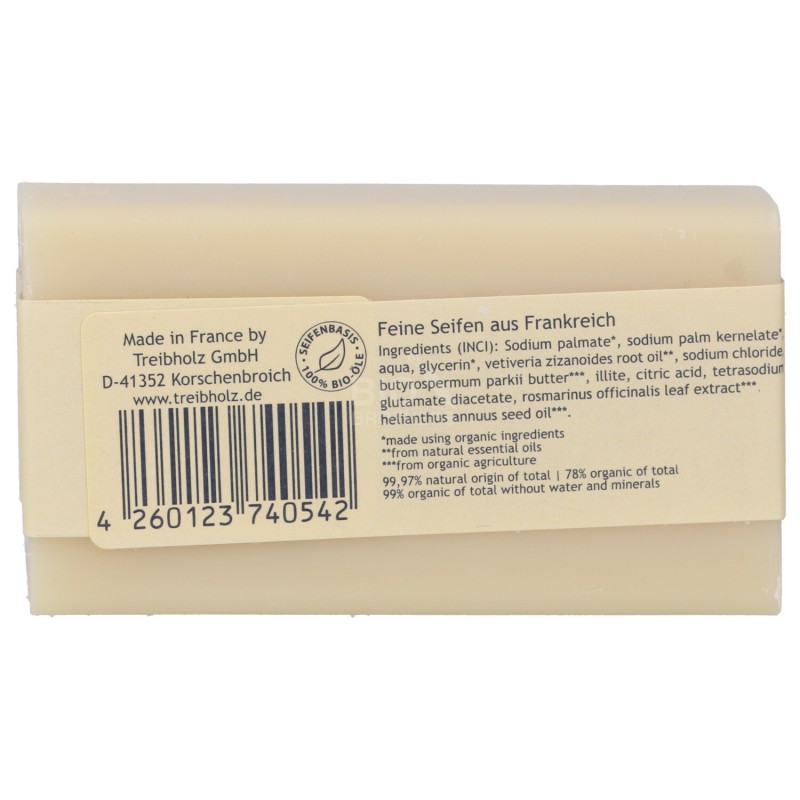 Saponetta Uomo Vetyver con burro di Karitè