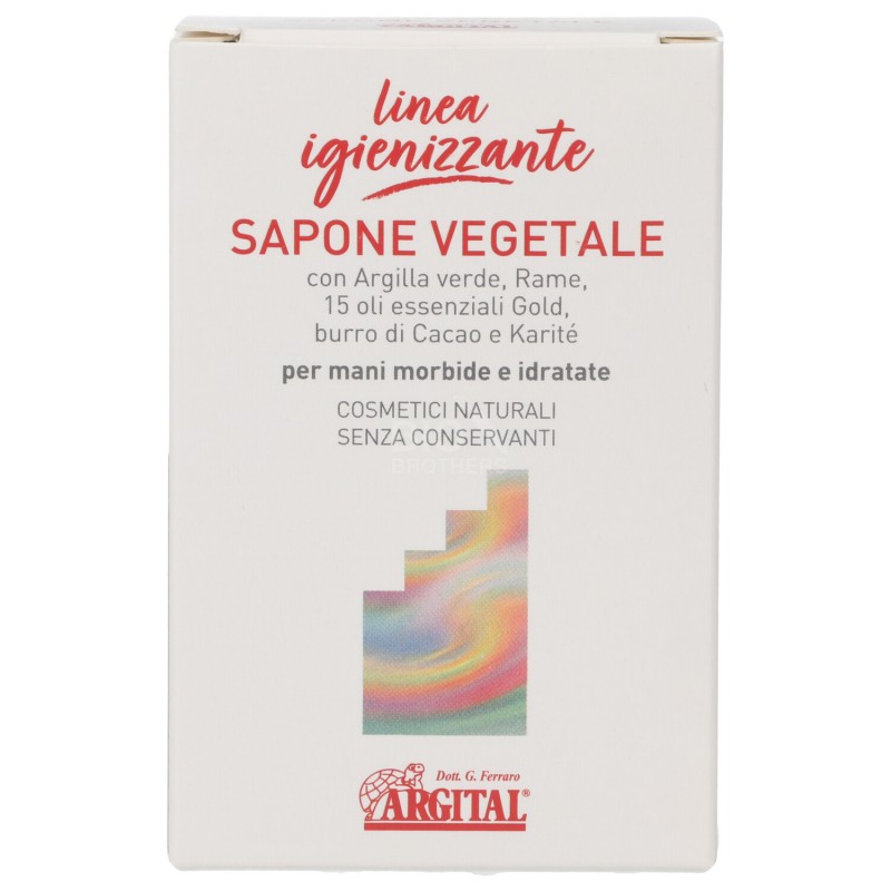 SAPONE VEGETALE IGIENIZZANTE KARITE' ARGILLA E RAME 100GR