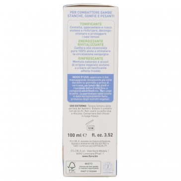 GEL GAMBE PIEDI FRESCO SOLLIEVO100ML FLORA GEL GAMBE PIEDI FRESCO SOLLIEVO100ML FLORA