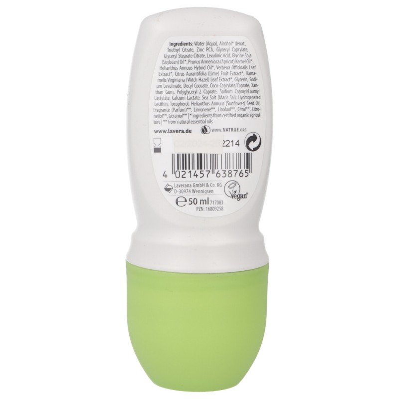 DEO ROLL-ON LIME REFRESH 50ML LAVERA