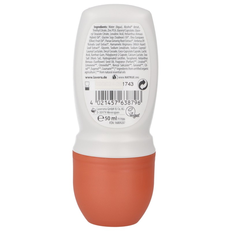 DEO ROLL-ON NATURAL & STRONG 48H 50ML LAVE.