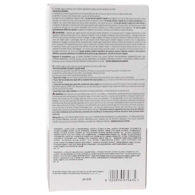 TINTA LUCENS 1.0 NERO