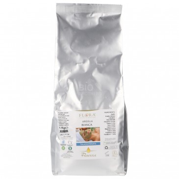 ARGILLA BIANCA 1KG FLORA ARGILLA BIANCA 1KG FLORA