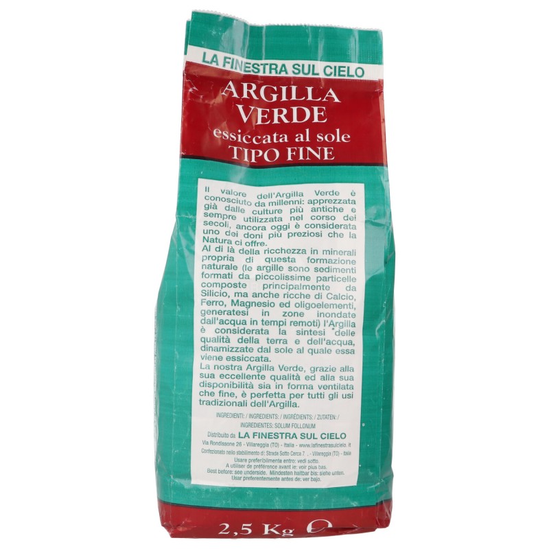 ARGILLA FINE KG 2,5 FINESTRA