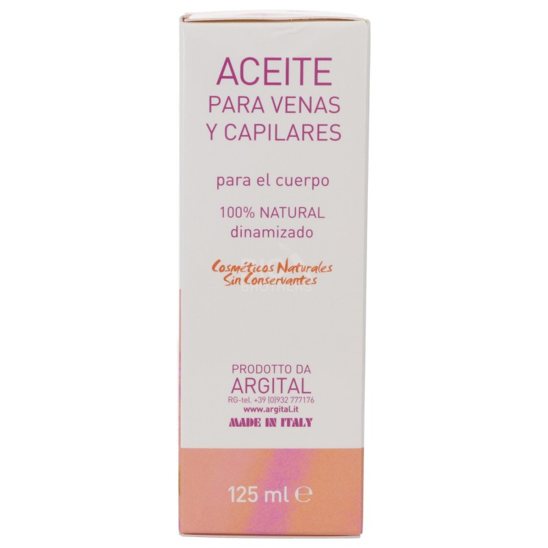 OLIO VENE E CAPILLARI 125ML ARGITAL