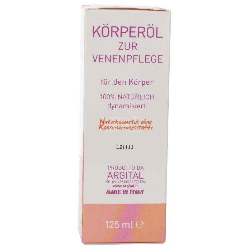 OLIO VENE E CAPILLARI 125ML ARGITAL