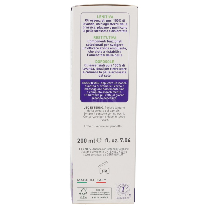 CREMA FLUIDA BLU 200ML FLORA