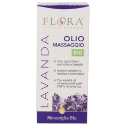 OLIO MASSAGGIO BLU 100ML FLORA