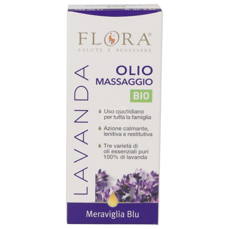 OLIO MASSAGGIO BLU 100ML FLORA