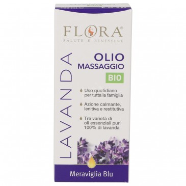OLIO MASSAGGIO BLU 100ML FLORA OLIO MASSAGGIO BLU 100ML FLORA