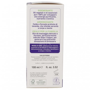 OLIO MASSAGGIO BLU 100ML FLORA OLIO MASSAGGIO BLU 100ML FLORA