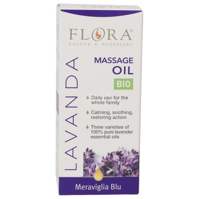 OLIO MASSAGGIO BLU 100ML FLORA