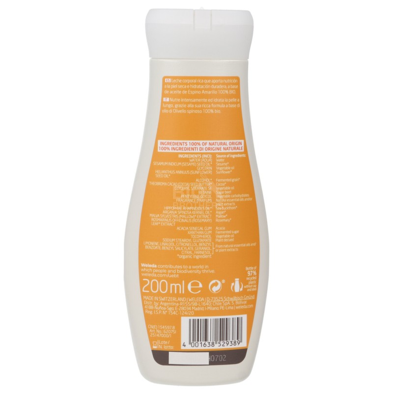 CR.FLUIDA NUTR.OLIVELLO 200ML WELEDA