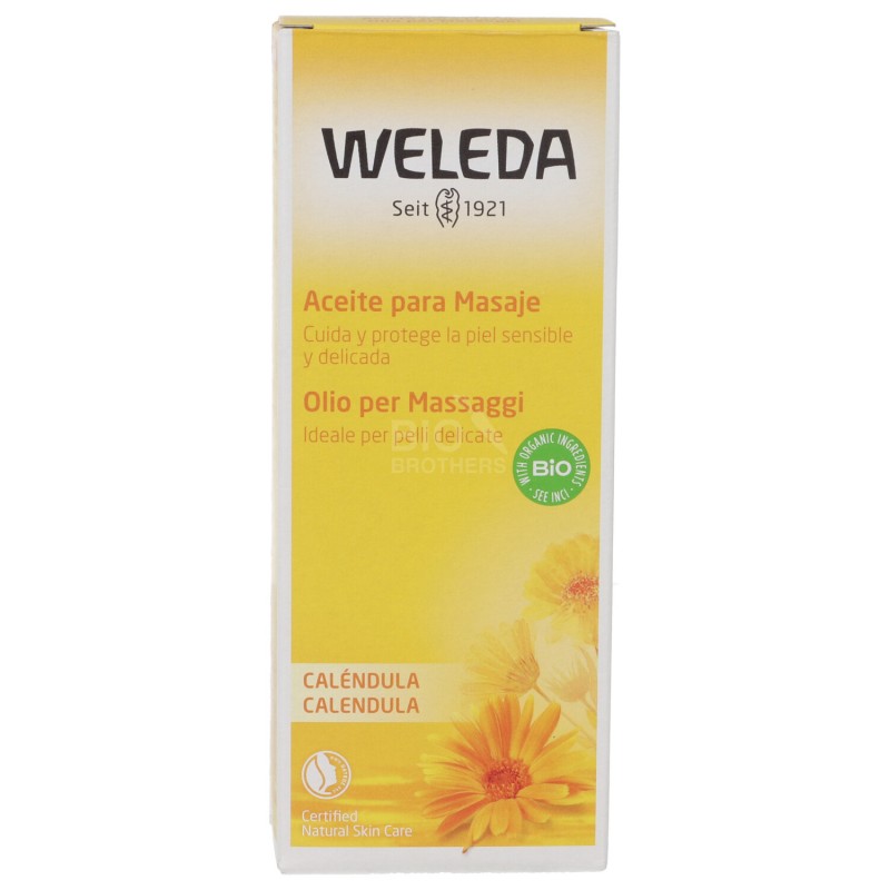OLIO ALLA CALENDULA PER MASSAGGI 100ML WELEDA