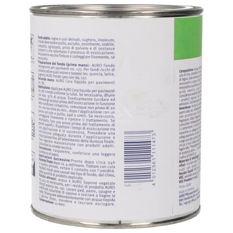 Cera liquida per pavimenti