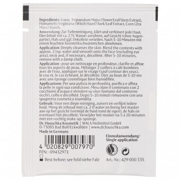 MASCHERA PURIF. 10G DR HAUSCHKA MASCHERA PURIF. 10G DR HAUSCHKA