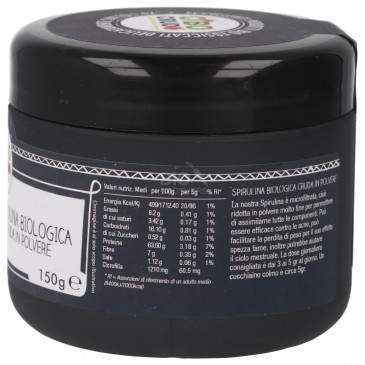 Spirulina in polvere Bio Raw Spirulina in polvere Bio Raw
