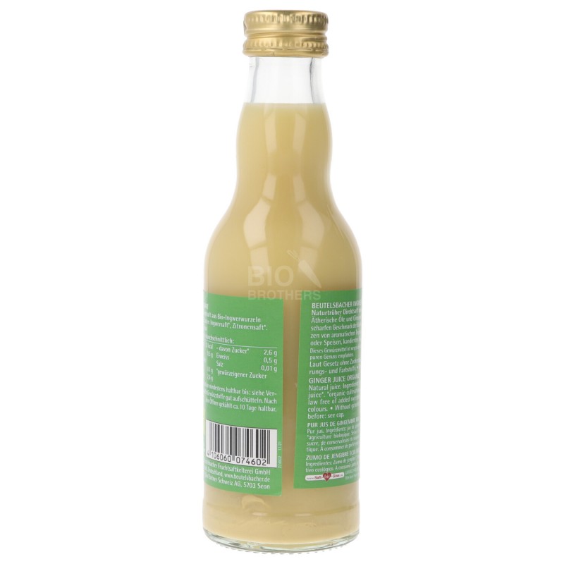 SUCCO DI ZENZERO BIO 200ML BEUTELSBACHER