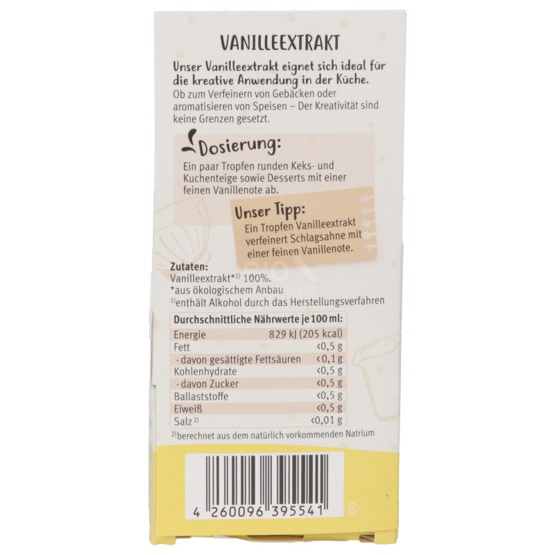 AROMA VANIGLIA BIO 4.5ML AGAVA