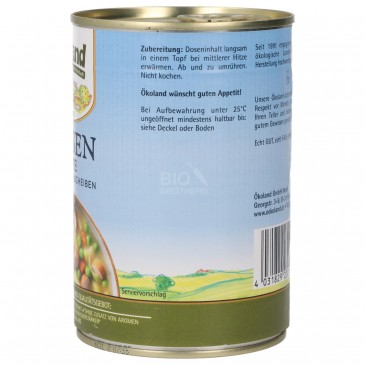 ZUPPA DI PISELLI CON CARNE BIO 400G OKOLAND ZUPPA DI PISELLI CON CARNE BIO 400G OKOLAND