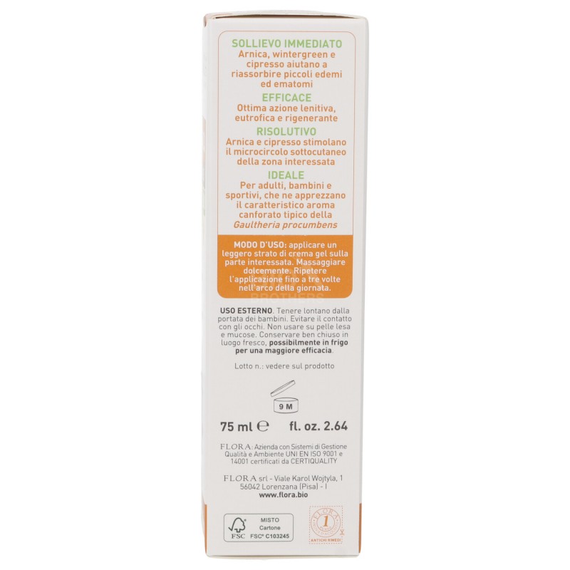 CREMA GEL ARNICA 75ML FLORA