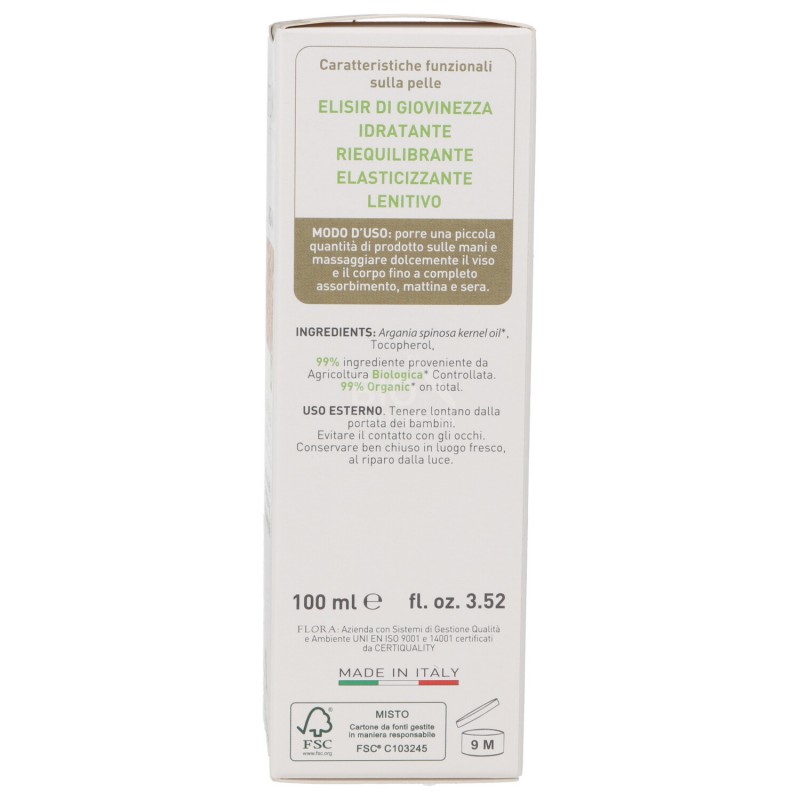 OLIO DI ARGAN 100ML FLORA