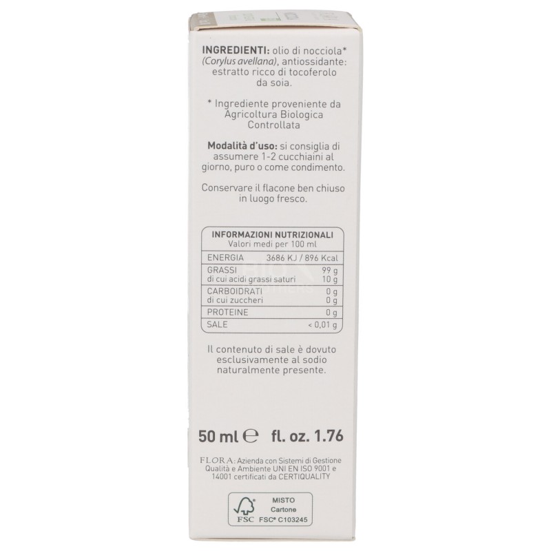 OLIO DI NOCCIOLA 50ML FLORA