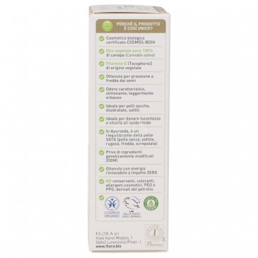 OLIO DI CANAPA 50ML FLORA OLIO DI CANAPA 50ML FLORA