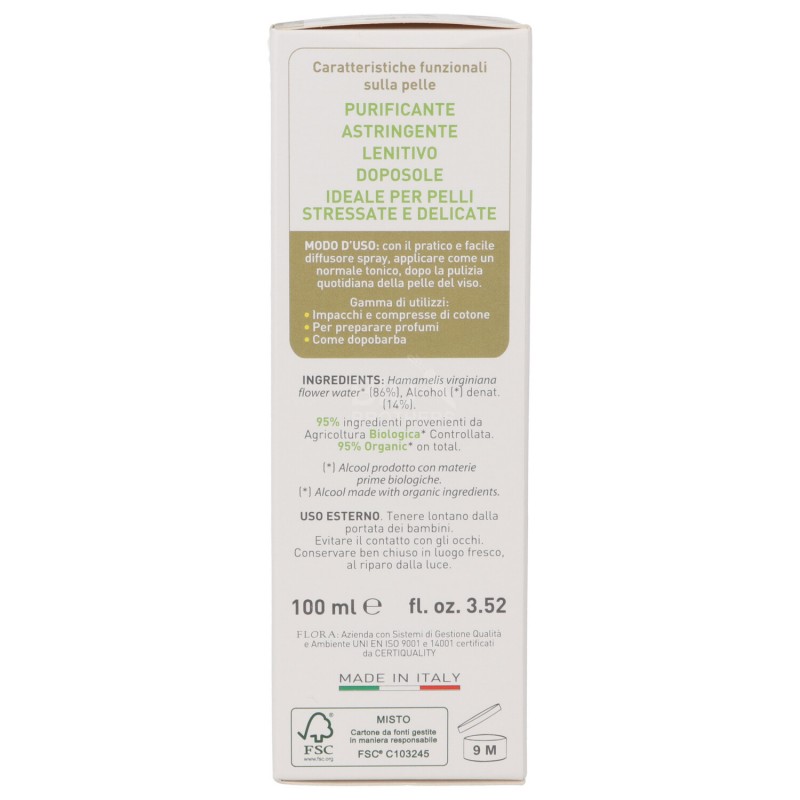 ACQUA DI AMAMELIS 100ML FLORA