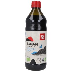 TAMARI LESS SALT 25% 500ML LIMA