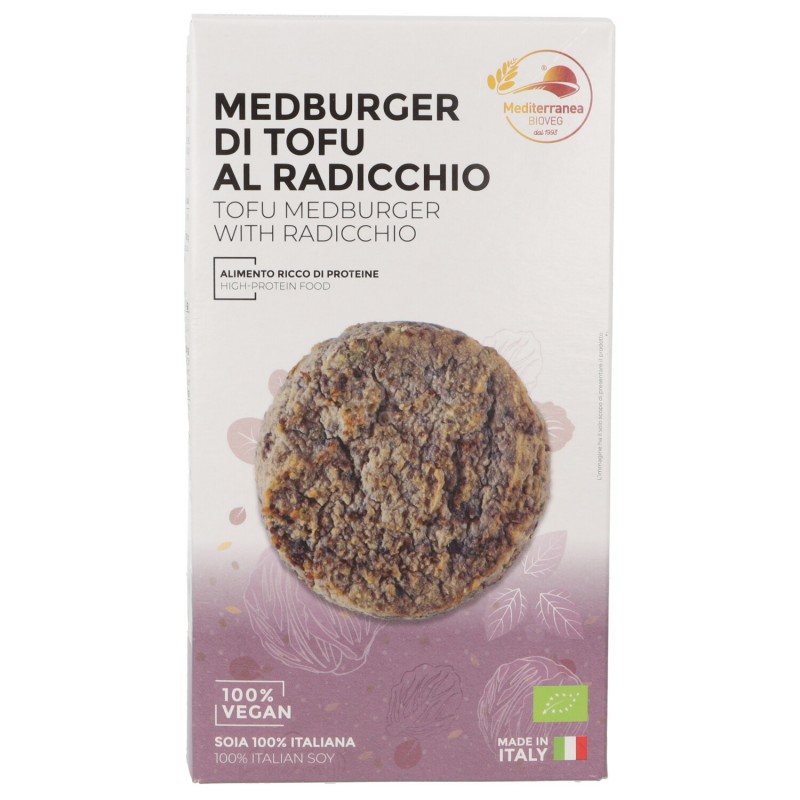 MedBurger di Tofu con Radicchio Bio Vegan