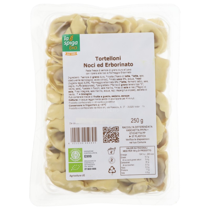 TORTELLONI NOCI GORG. 250G SPIGA