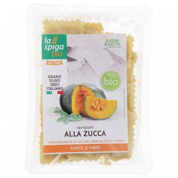 RAVIOLONI ALLA ZUCCA BIO 250G SPIGA RAVIOLONI ALLA ZUCCA BIO 250G SPIGA