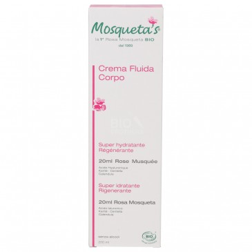 CREMA FLUIDA PER IL CORPO ROSA MOSQUETA ACIDO IALURONICO 200ML ITC CREMA FLUIDA PER IL CORPO ROSA MOSQUETA ACIDO IALURONICO 200ML ITC