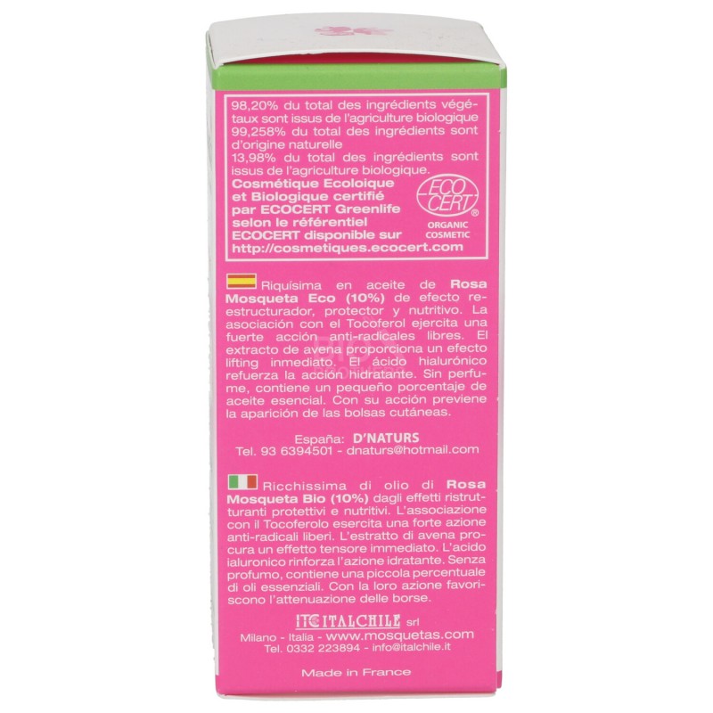 CREMA CONTOURS ROSA MOSQUETA BIO OCCHI-LABBRA 15ML ITC