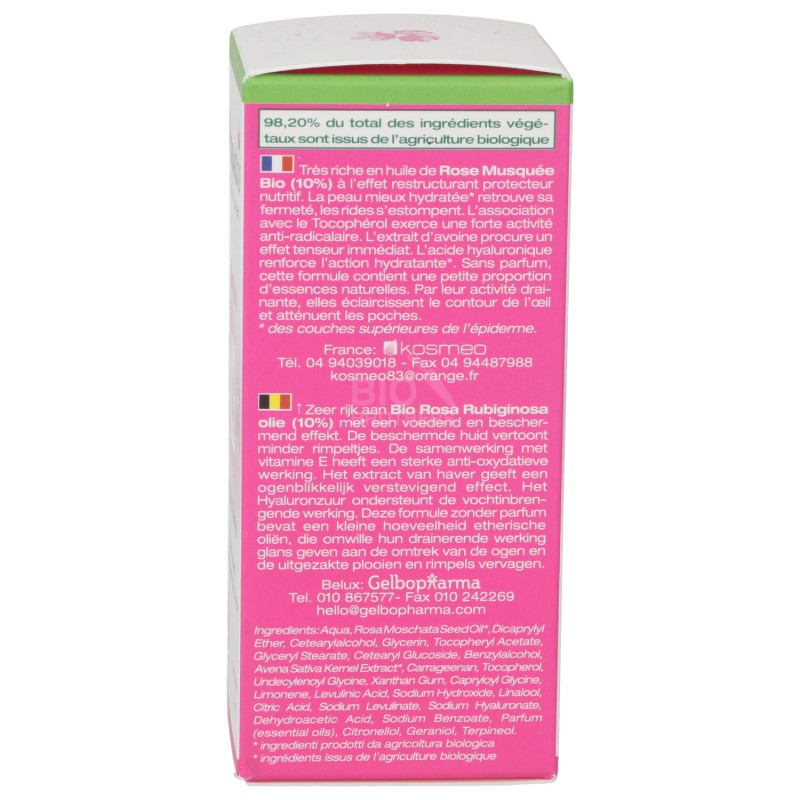 CREMA CONTOURS ROSA MOSQUETA BIO OCCHI-LABBRA 15ML ITC