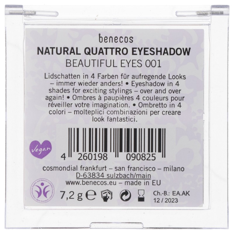 QUATTRO EYESHADOW BEAUTIFUL EYES 4.8G