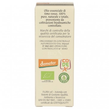 TIMO ROSSO O.E. 10ML FLORA TIMO ROSSO O.E. 10ML FLORA