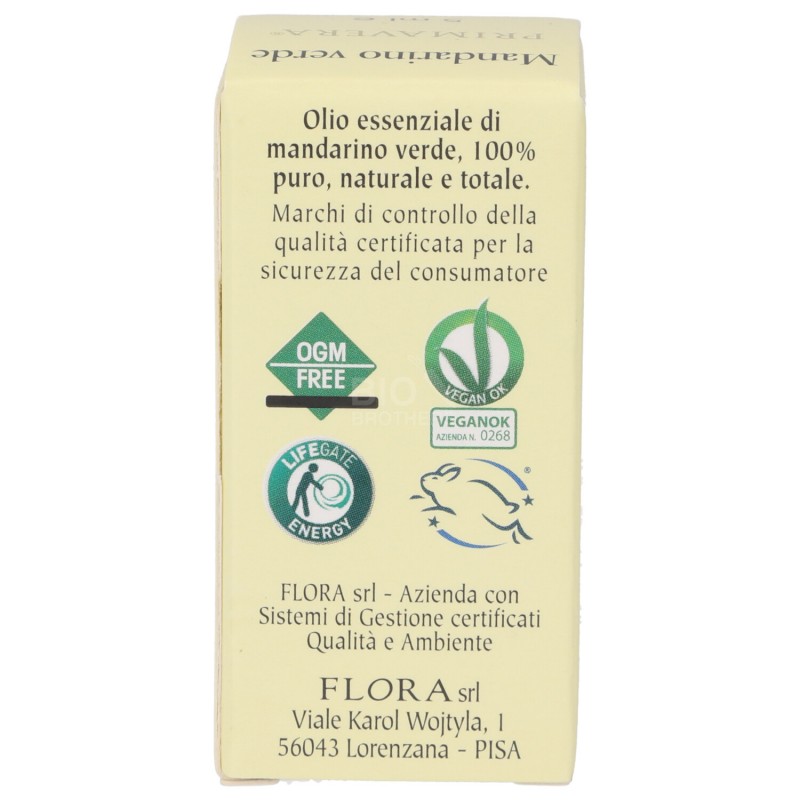 O.E. MANDARINO VERDE 5ML FLORA
