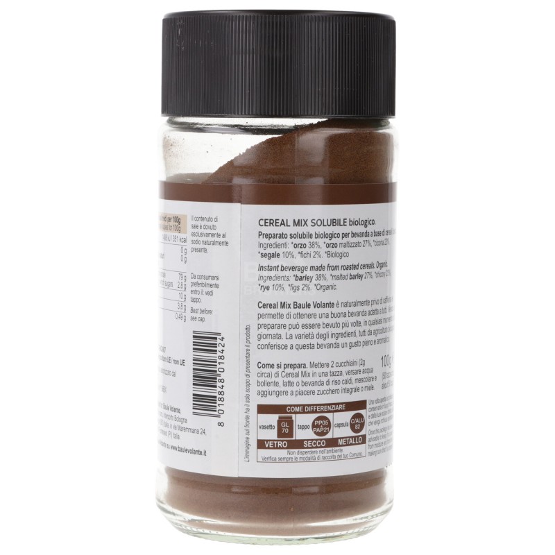 Cereal mix solubile senza caffeina