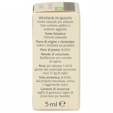 VETIVER BOURBON O.E. 5ML FLORA